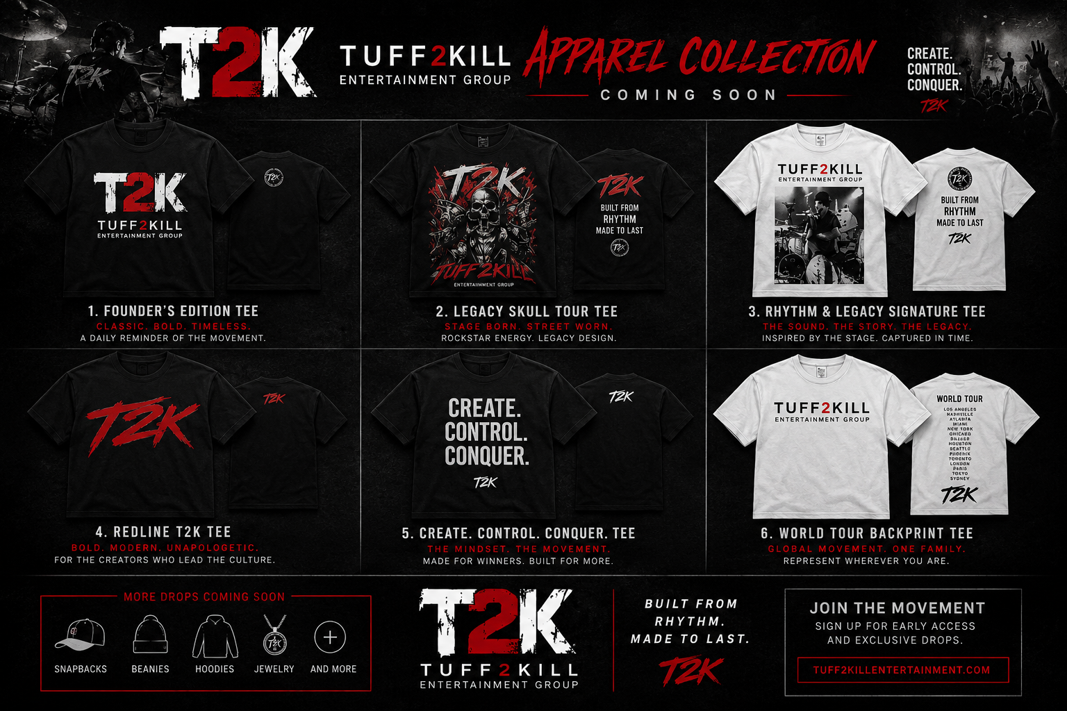 T2K Apparel Collection lookbook
