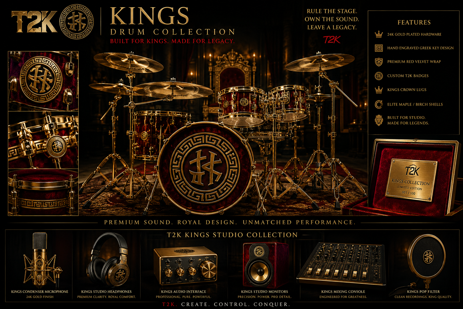 Kings Drum Collection